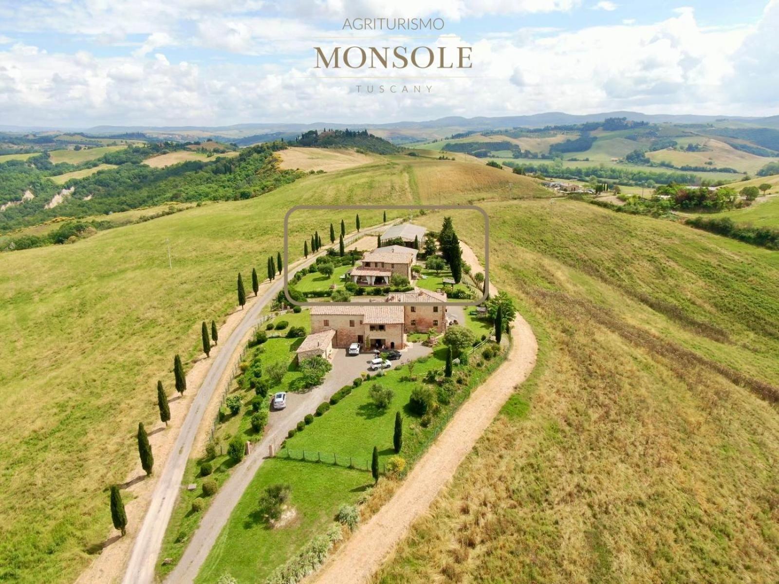 Agriturismo Monsole - Montalcino Eksteriør billede